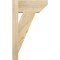 Ekena Millwork Traditional Slat Rough Sawn Outlooker, Douglas Fir, 6"W x 12"D x 20"H OUT06X12X20TRA06RDF - alternate 4